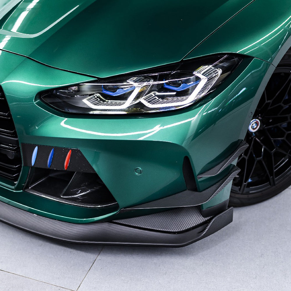 CANARDS DELANTEROS ESTILO V – BMW M3/M4 G80/G81/G82/G83