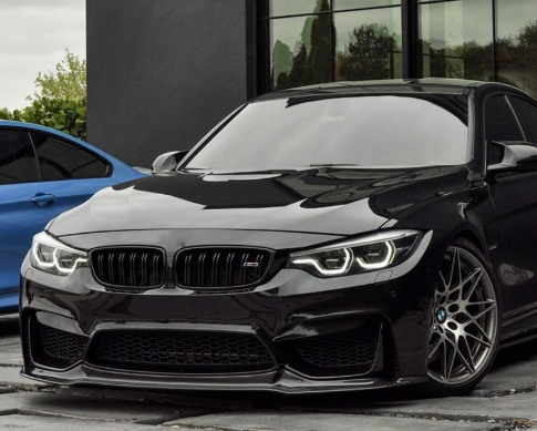 SPLITTER DELANTERO ESTILO V - M4/M3 F80/F82F/83