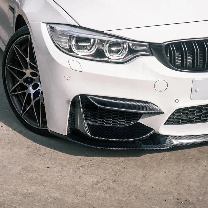 CANARDS DELANTEROS SUPERIORES ESTILO MP - BMW M4/M3 F80/F82/F83