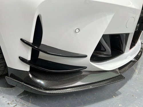CANARDS DELANTEROS ESTILO AGRESIVO – BMW M3/M4 G80/G81/G82/G83