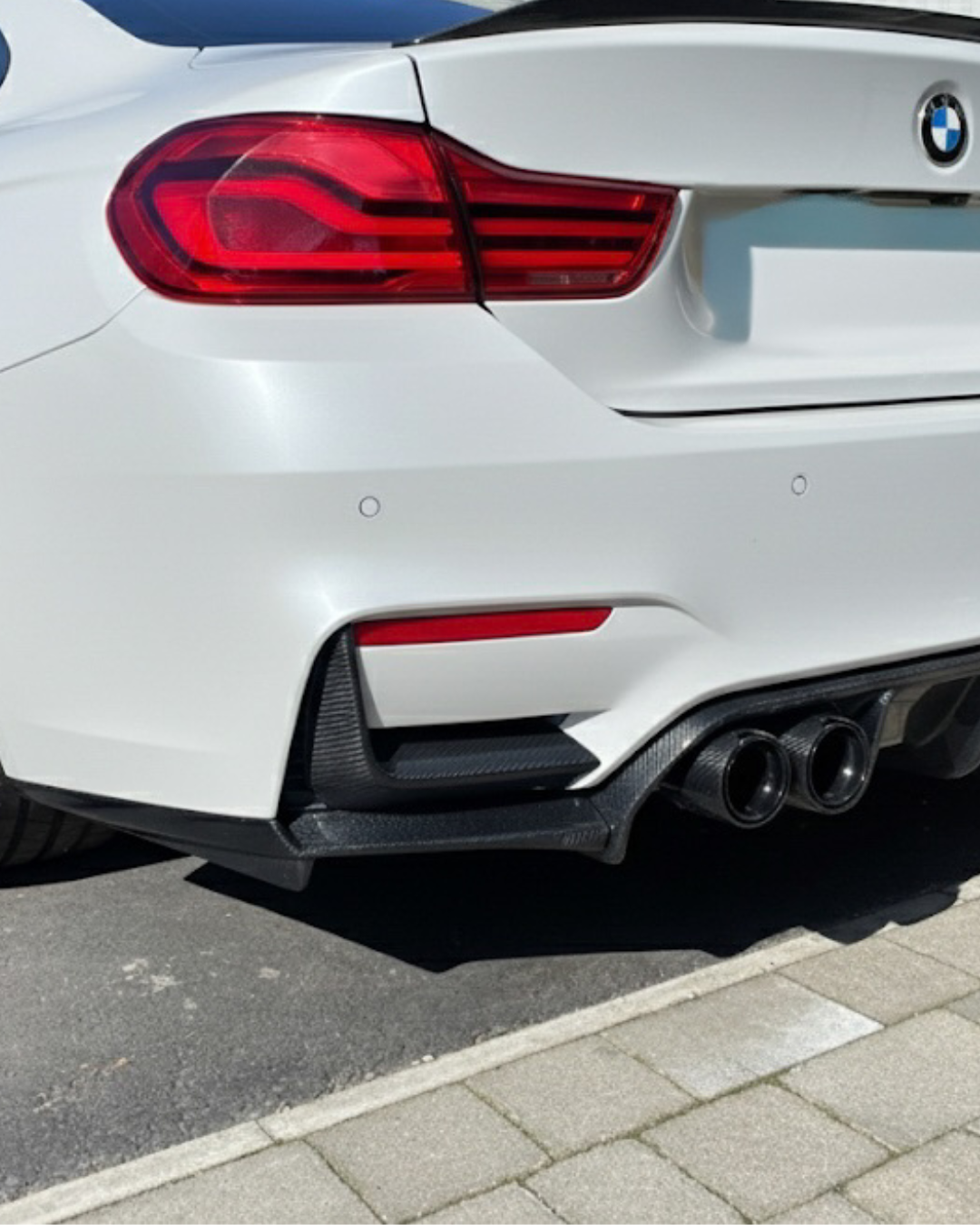 REAR BUMPER CANARDS - M4/M3 F80/F82/F83